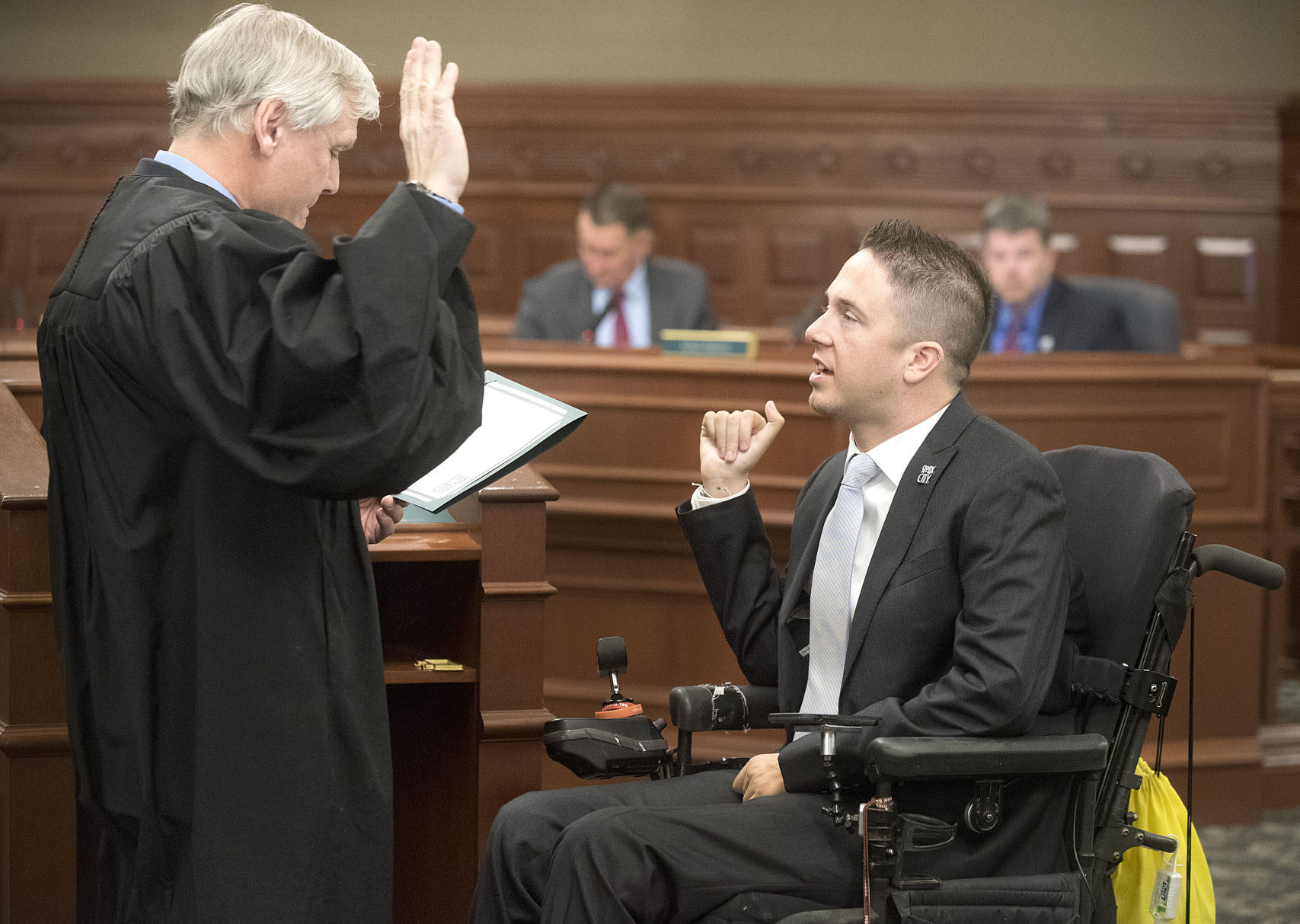 2018 City Council swearing-in